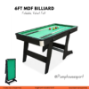 6Ft American Foldable Pool Table