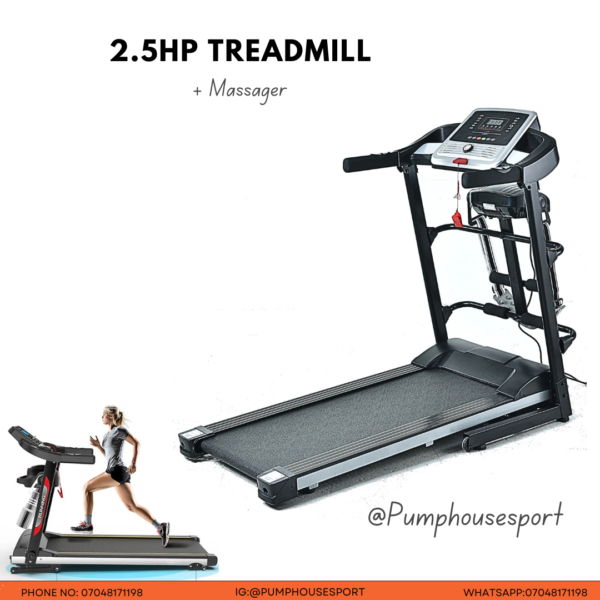 2.5HP TREADMILL WITH MASSAGER