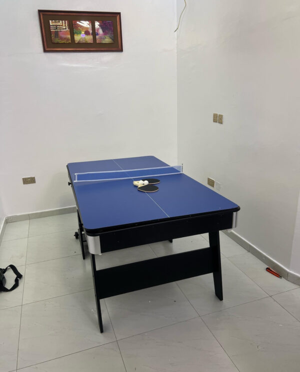 6Ft 2 in 1 Foldable Pool Table - Image 2