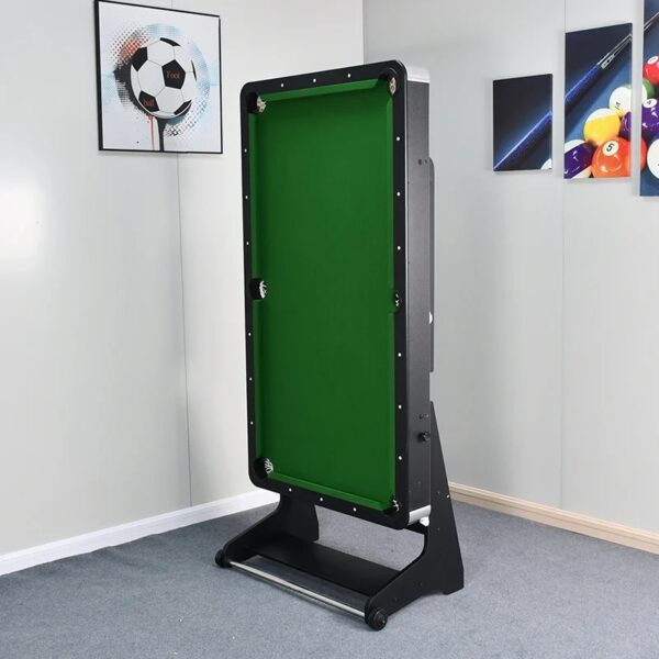 6Ft 2 in 1 Foldable Pool Table - Image 4