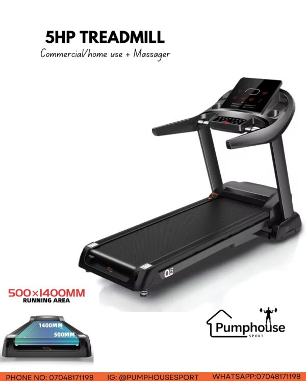 5HP Commercial Treadmill